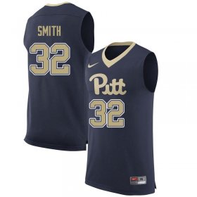 Sale - Charles Smith #32 Pitt Panthers Navy Men High School Alumni Basketball Embroidery Jersey